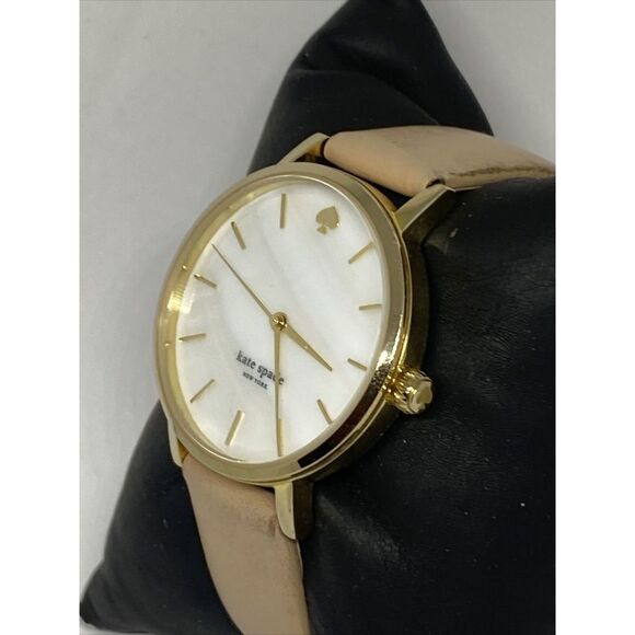 Kate Spade New York Metro 0073 Women\'s Beige Leather Analog Dial Watch MP646 main image 7